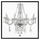 image 2 of Chandelier (Picture Frame) Grey | XL