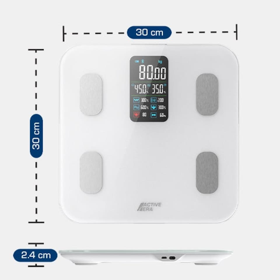image 1 of Smart Bathroom Scales - V2 White