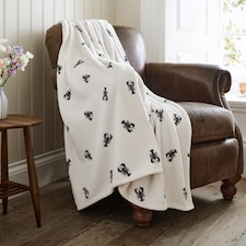 Rock Lobster Soft Coral Fleece Printed Throw