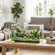 image 2 of PawHut 43L Fish Tank with Protective Base Mat 50 x 30 x 30 cm