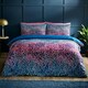 image 6 of Catherine Lansfield Satin Animal Print Teal Duvet Cover Set Multi | Single