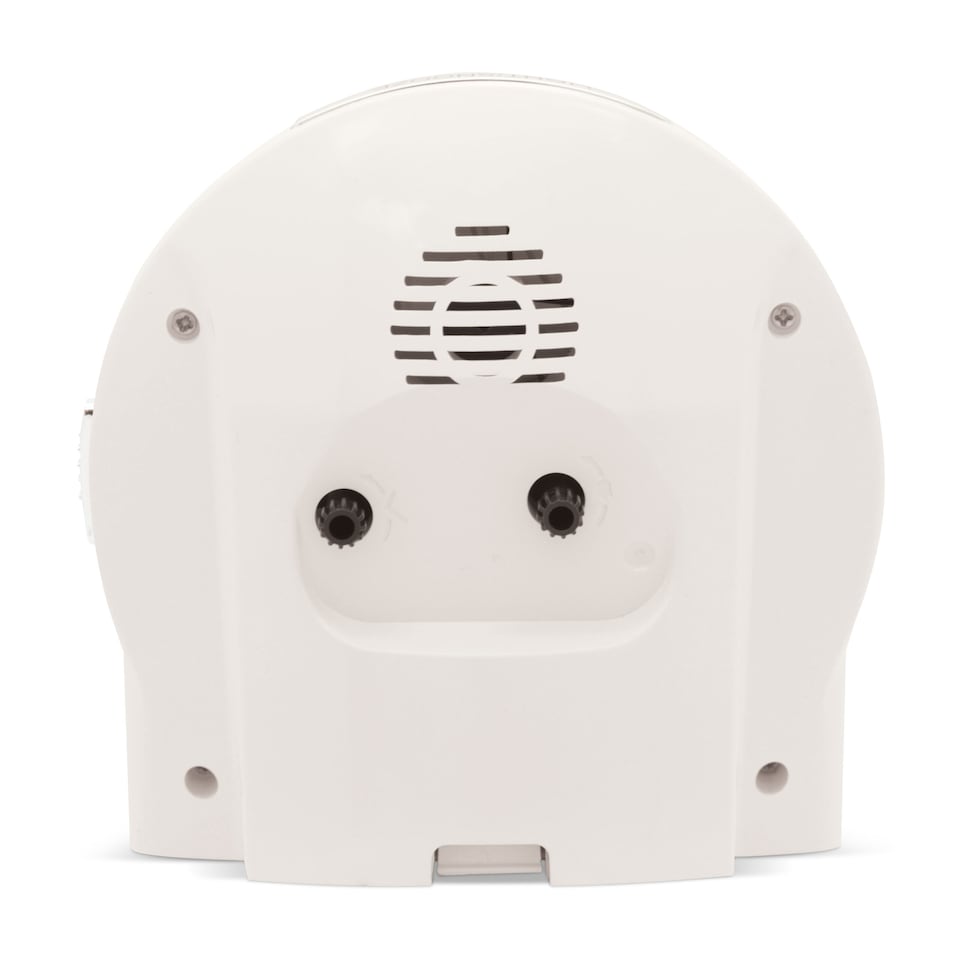image 1 of Acctim Arlo Non-Ticking Sweep Luminous Tipped Hands Analogue Backlight Alarm Clock