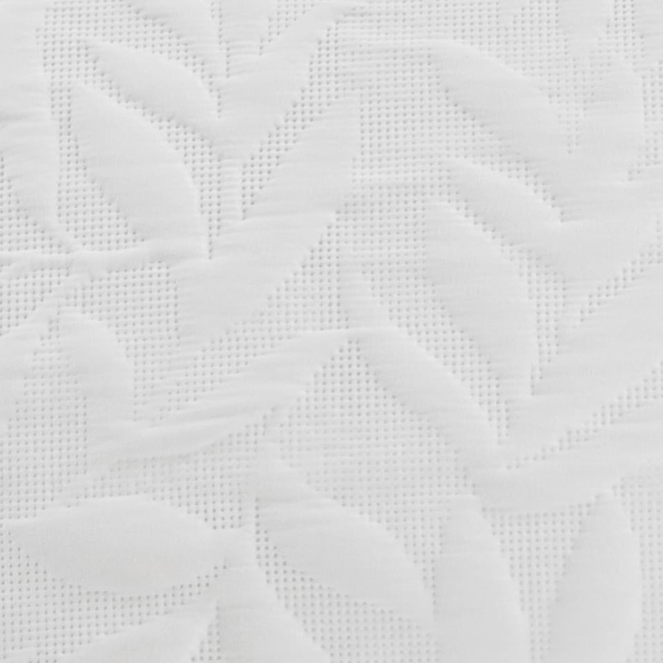 image 1 of Serene Luana Duvet Cover Set White