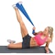 image 2 of Fitness Mad Logo Resistance Band - Blue - Medium
