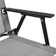 image 6 of Yaheetech Set of 4 Outdoor Texteline Foldable Dining Chairs-Grey | Grey | Grey | One Size