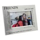 image 2 of Modern Collage Friends Themed Picture Frame in Brushed Silver Finish Silver | One Size