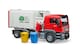 image 4 of Bruder MAN TGS Side loading garbage truck Detailed Vehicle & Playset Model
