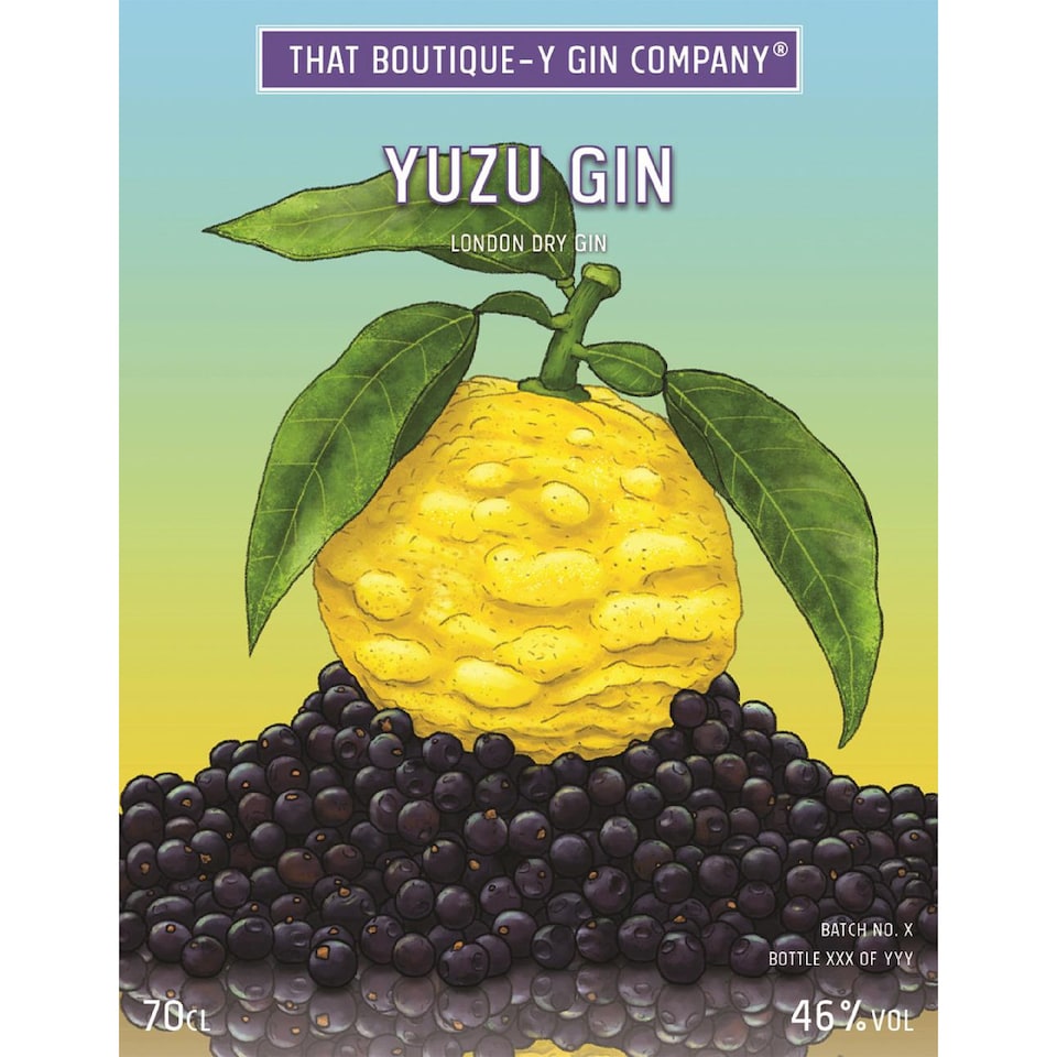 image 1 of Yuzu Gin That Boutique-y Gin Company | Clear