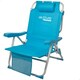 image 2 of Folding Chair with Headrest Aktive 49 x 80 x 58 cm Blue (2 Units) N/A