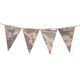 image 1 of Metallic Silver Party Bunting 10m with 20 Pennants
