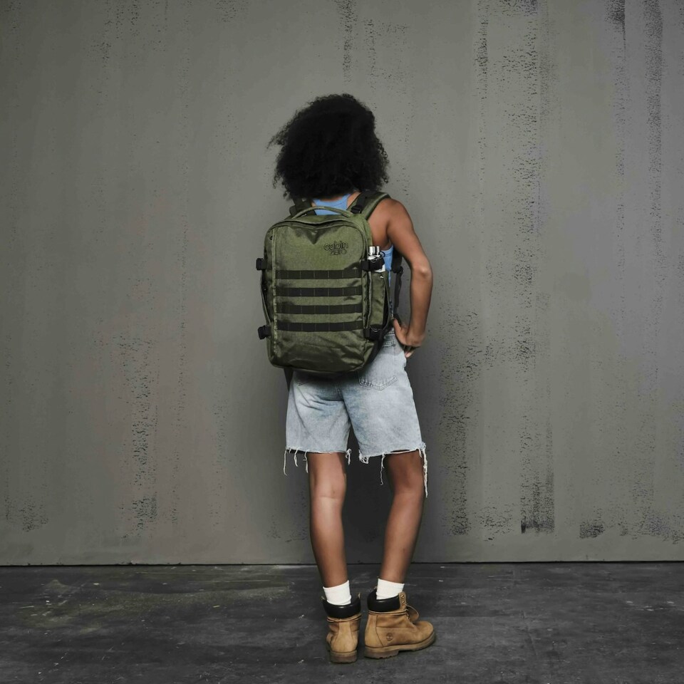 image 1 of Military Backpack 28L Green Green
