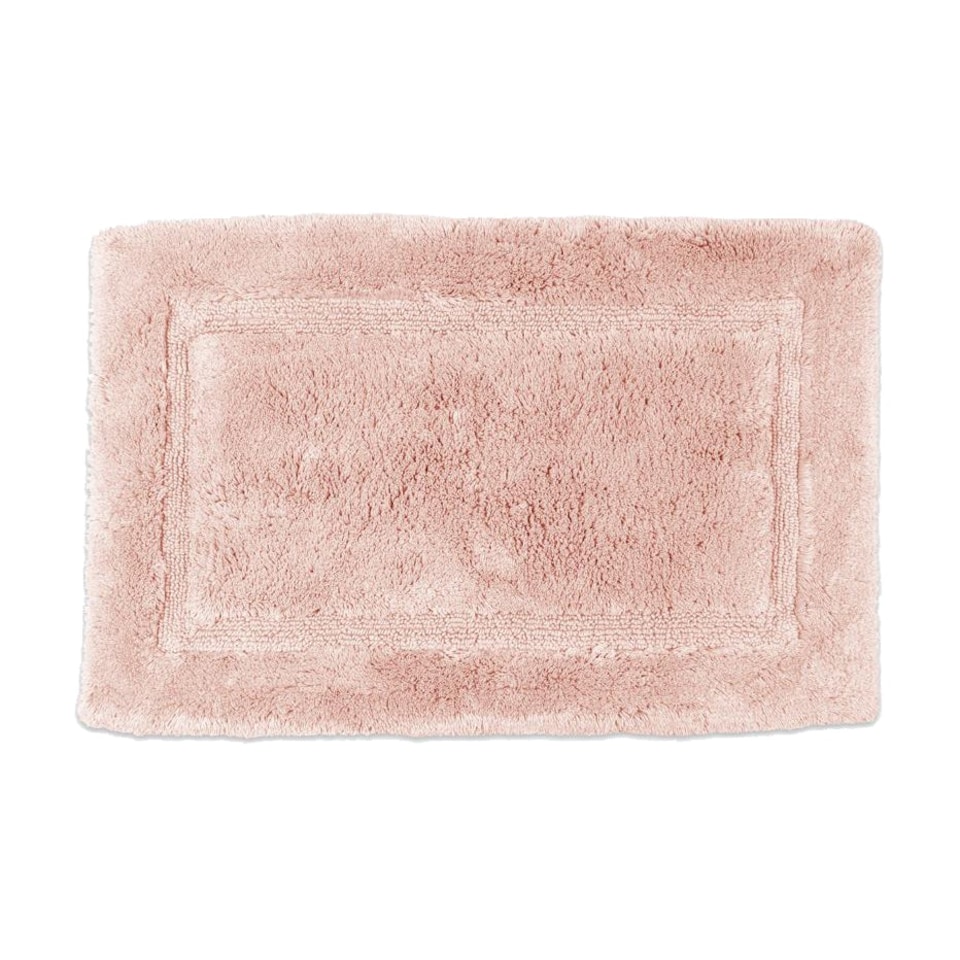 image 1 of Marlborough Bamboo Cotton Bath Mat - Rose Pink