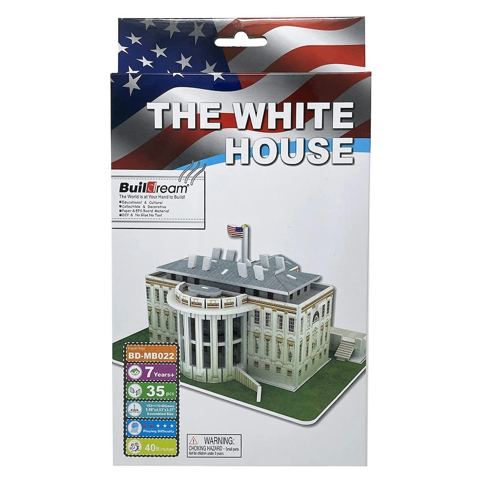 White House 3D Puzzle BD-MB022