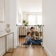 image 6 of Safetots Extra Tall Eco Screw Fit Baby Gate, Black, 70cm - 80cm, Extra Tall Gate 100cm in Height, Stair Gate for Baby