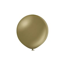 Belbal Plain Balloons - Metallic Almond - One Size