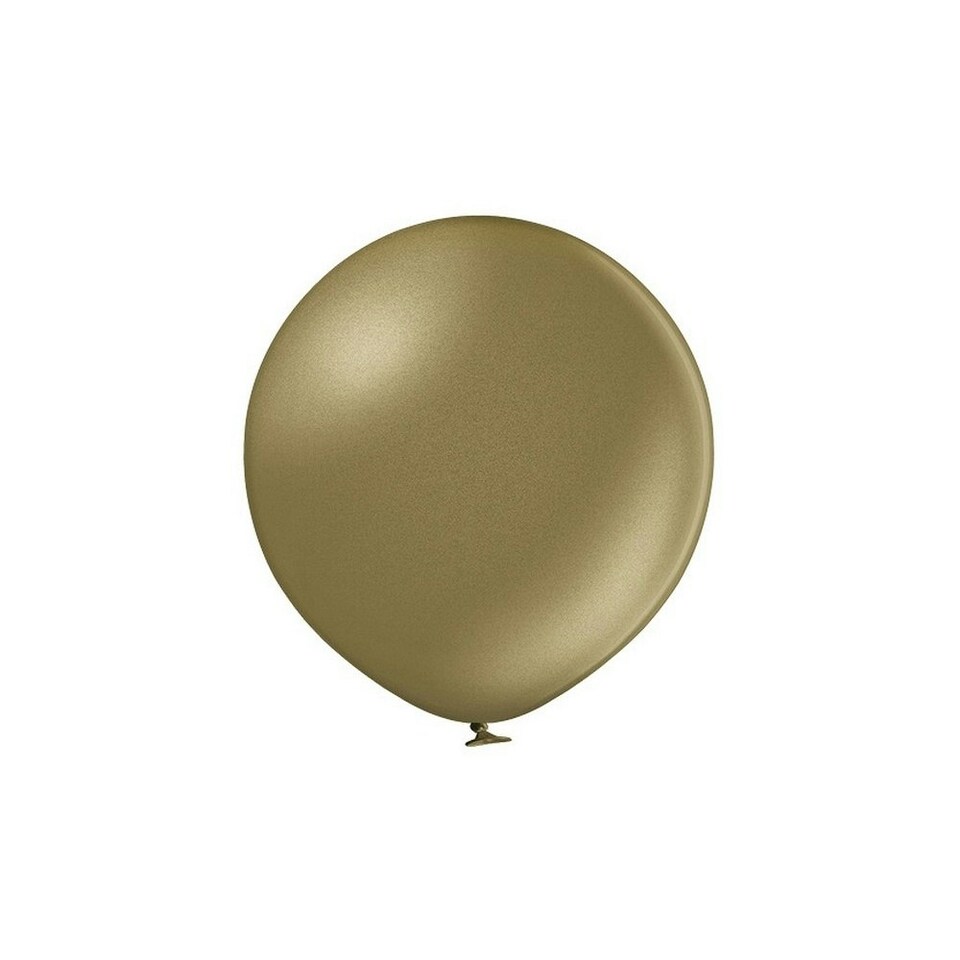 Belbal Plain Balloons - Metallic Almond - One Size