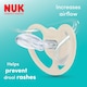 image 6 of Nuk Perfect Match Air Disney Winne The Pooh Soothers 2Pack 6-18m