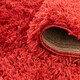 image 5 of KUKOON Red Wine Deep Pile Shaggy Living Room Area Rug 240cm x 330cm