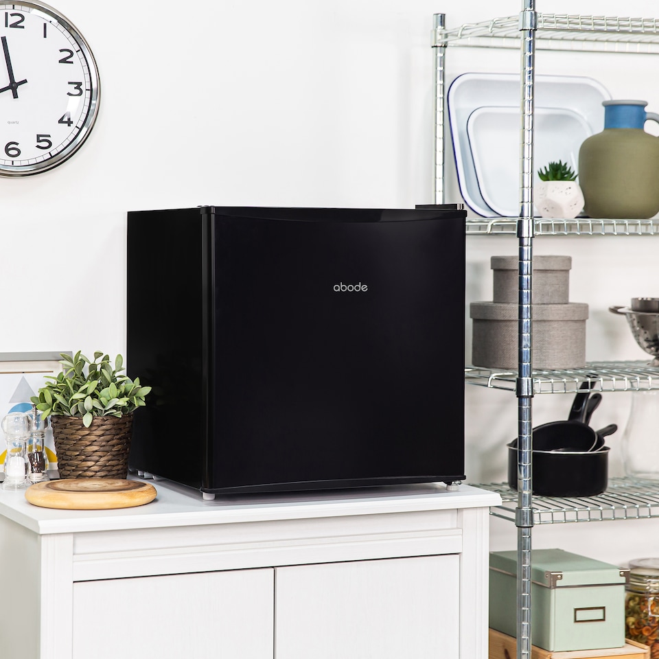 image 1 of Abode Mini Fridge Table Top 43 Litre Ice Box Black ATTF0E1B