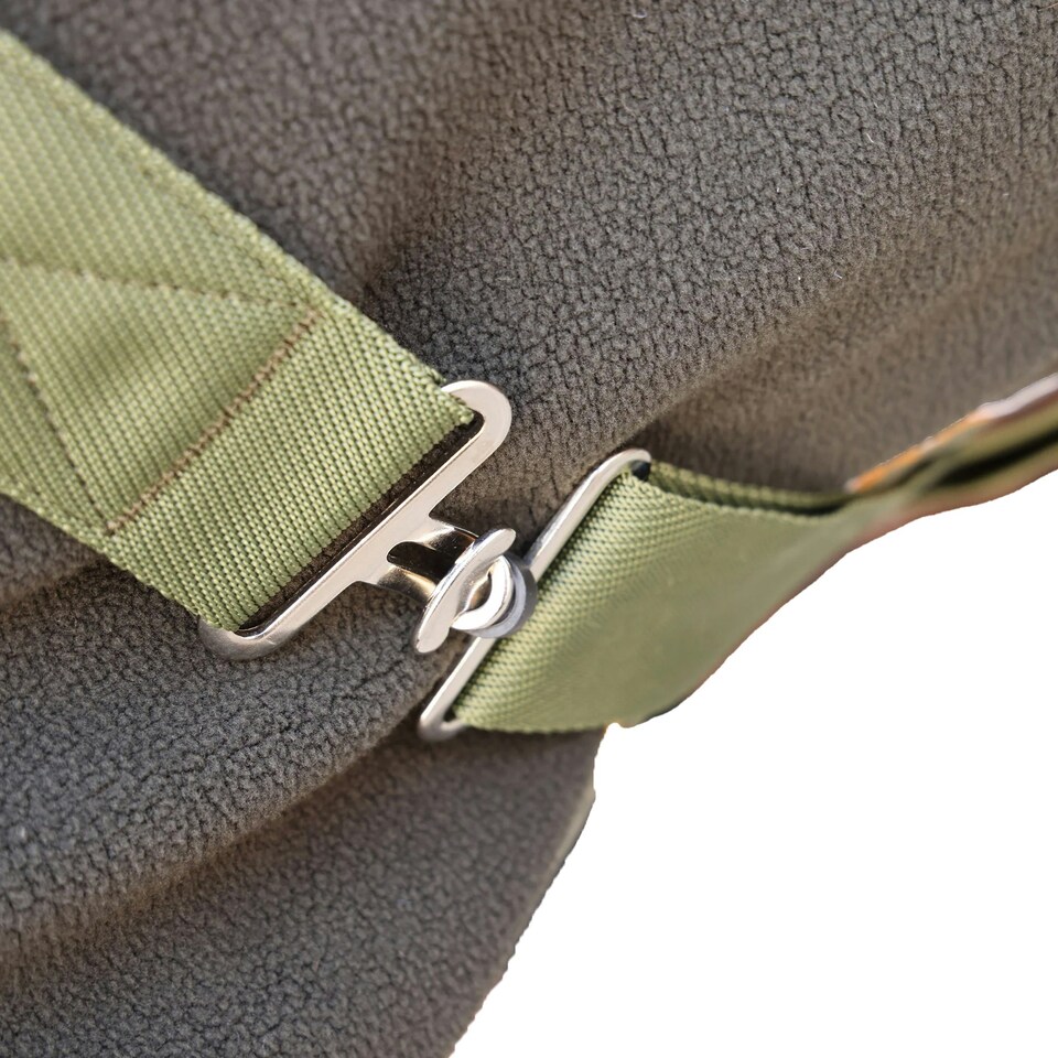 image 1 of Tempest Fleece Horse Rug - Khaki Green - 75in