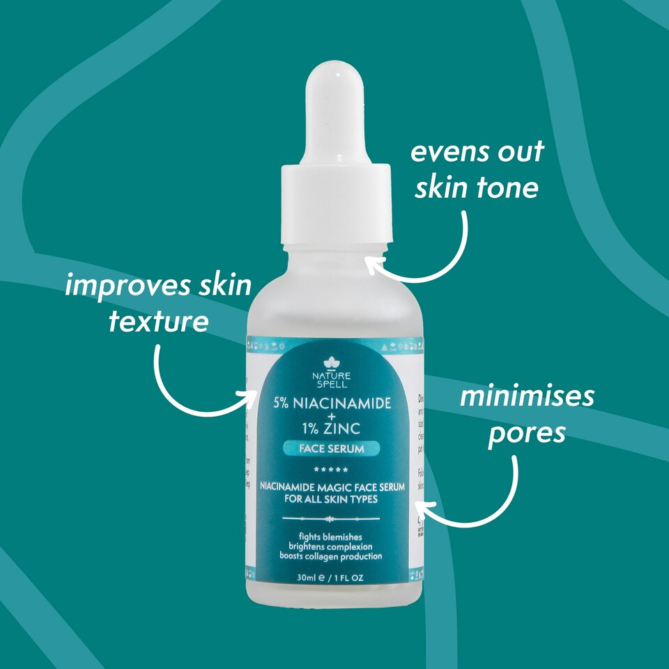 image 1 of Nature Spell 5% Niacinamide + 1% Zinc – Niacinamide Magic Face Serum