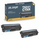 image 2 of 2x Compatible Brother TN241 Cyan Toner Cartridges Blue