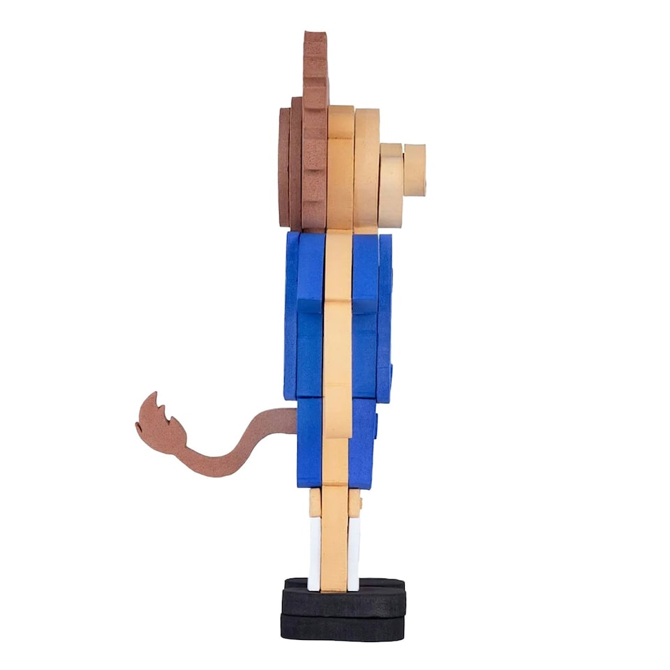 image 1 of Chelsea FC Foam Mascot Puzzle - Blue/Brown/White - One Size