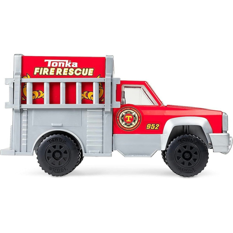 image 1 of Tonka Steel Classics Rescue Truck