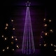 image 1 of 4m (13ft) Light up Christmas Pyramid Cone Tree with 1374 Multi-Action Rainbow LEDs
