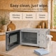 image 4 of EMtronics 20L 700W Microwave - Silver