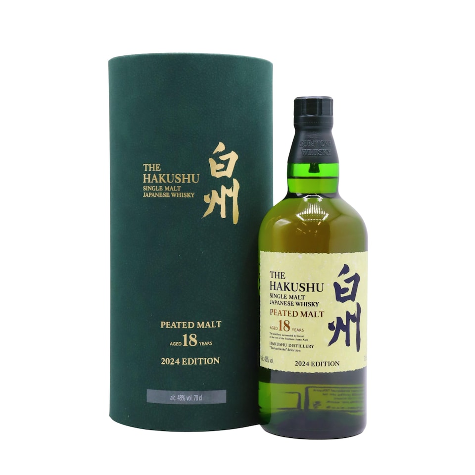Hakushu Tsukuriwake Cask Collection 2024 Peated Malt 18 year old Whisky