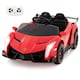 image 1 of COSTWAY 12V Battery Powered Electric Vehicle Kids Car Red