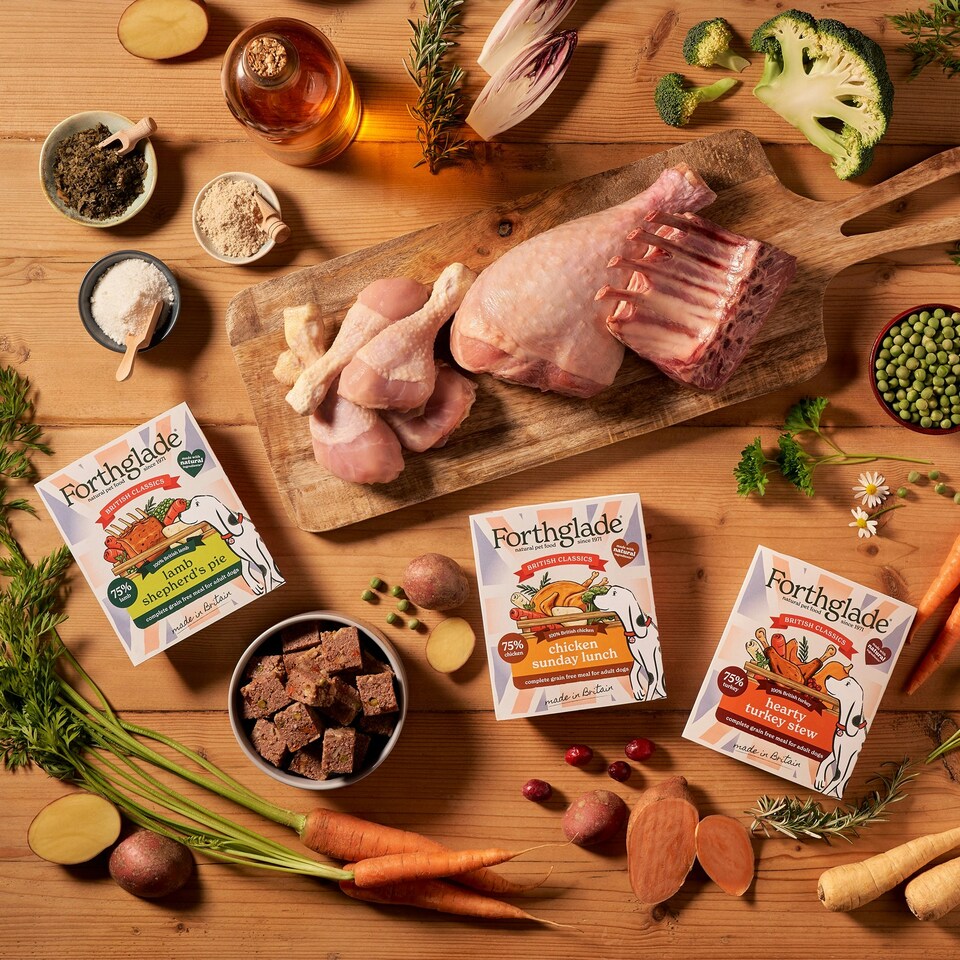 image 1 of British Classics Turkey Stew Wet Dog Food (18x395g)