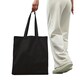 image 2 of Nutshell Premium Canvas Shopper - Black - 38cm x 42cm x 10cm