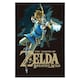 image 1 of Gloss Black Framed Zelda Breath of the Wild Game Cover Maxi Poster | Multi