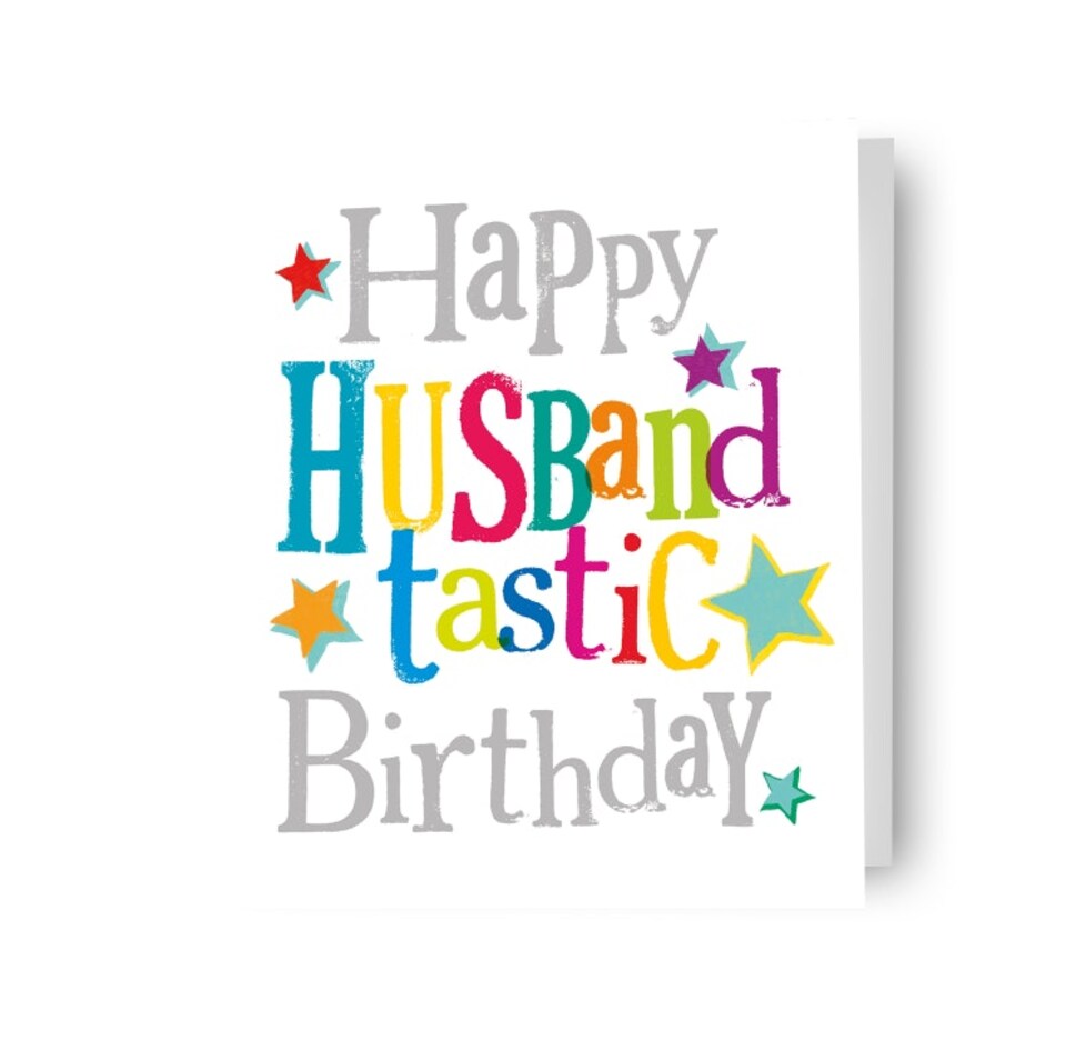 image 1 of Brightside 'Husband' Birthday Card