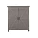 image 1 of Small Garden Wooden Storage Shed Grey