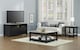 image 3 of Carver TV-Stand with Storage Black | Black | Black | One Size | 48