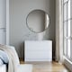 image 4 of URBNLIVING 2 Drawer Chest Storage Unit With Adjustable Feet | Multi | White | 1