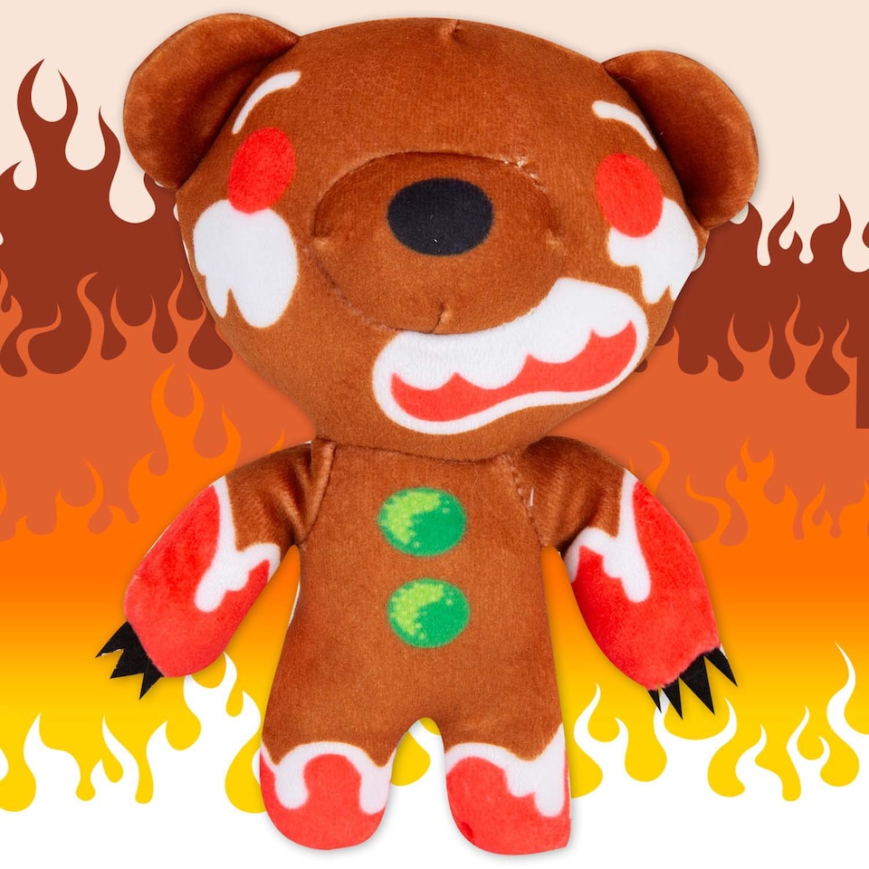 image 1 of vfm-estore Deddy Bears Gingerbear Soft Toy 14 x 15 x 8 cm Coffin Box