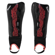 Precision Origin.0 Shin & Ankle Guards - Black/Red - XSmall - PRA216XSS - Black/Red - XSmall - PRA216XSS