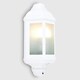 image 3 of ValueLights Kayleigh White Outdoor Wall Lantern