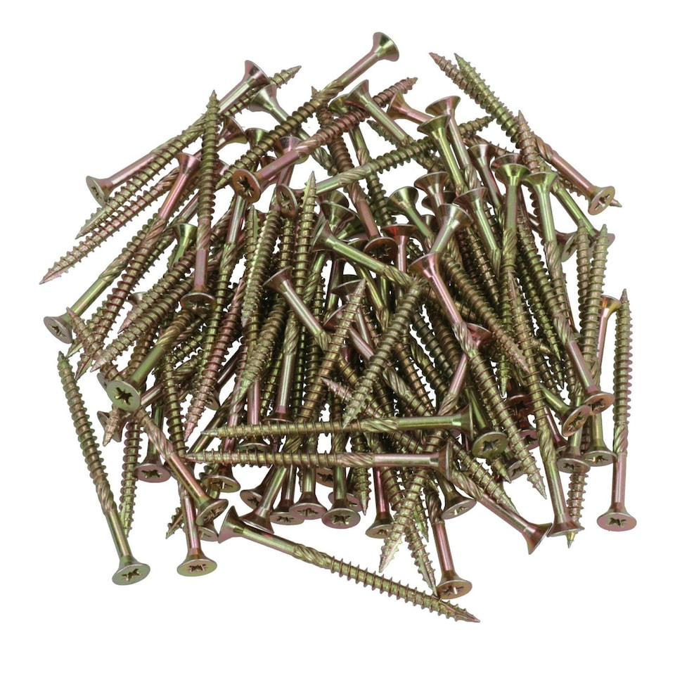 image 1 of Countersunk Wood Screws 5.0 x 70mm Serrated Edge Prevent Splitting PZ2 500pc