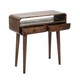 image 5 of Winnie Dark Mango Wood Console Table with 2 Drawers Brown