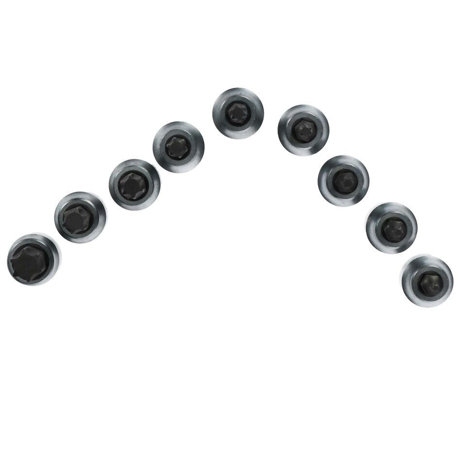 image 1 of 9pc 3/8"Dr Star Torx Bit Sockets Socket on Rail T10 - T55 Shallow Male