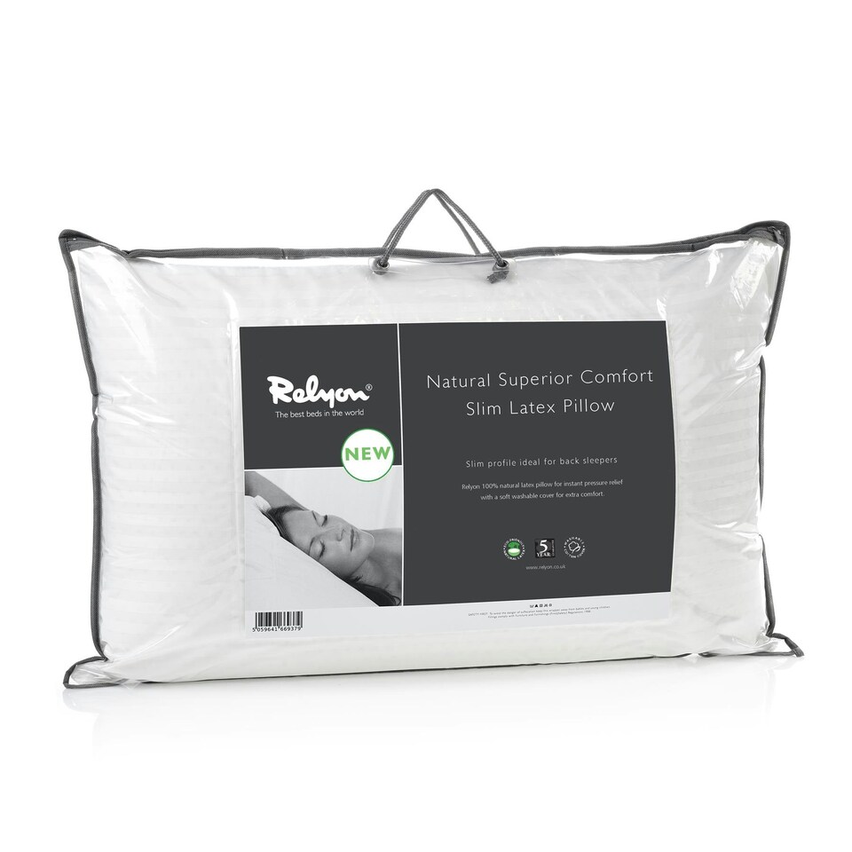 image 1 of Relyon Superior Comfort Deep Latex Pillow