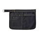 image 1 of Premier Unisex Adult Metro Hip Apron - Indigo Denim - One Size