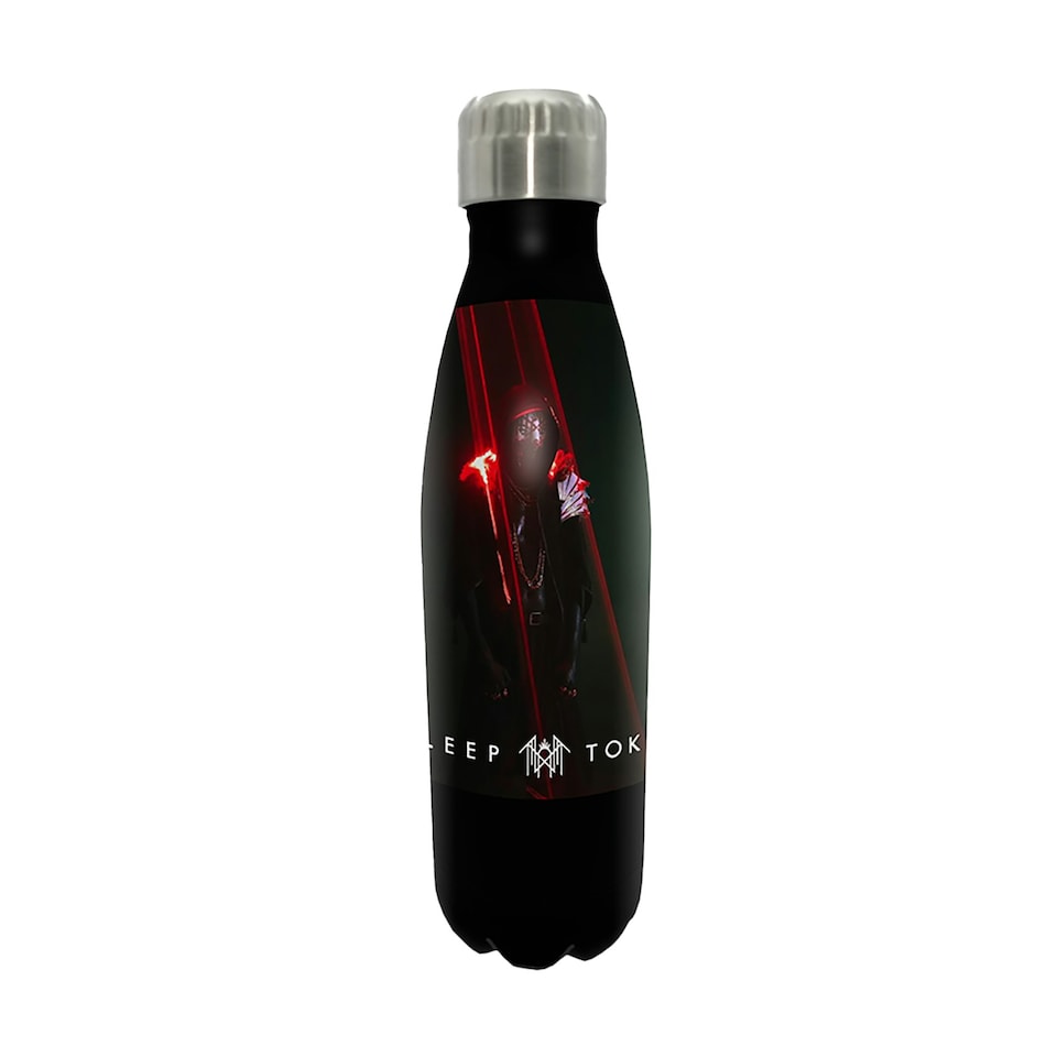 image 1 of Rocksax Sleep Token Bottle - Lazer Black | ONE SIZE
