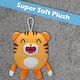 image 10 of Jasper Pinata Smashlings Soft Toy Cute Plushie Huggable Cuddly 15cm Orange