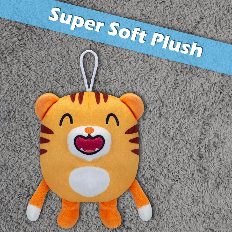 image 1 of Jasper Pinata Smashlings Soft Toy Cute Plushie Huggable Cuddly 15cm Orange